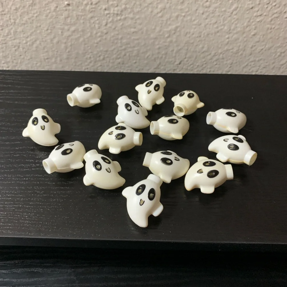 14 Vintage Ghost Blow Mold String Light Covers Halloween Decoration Replacement